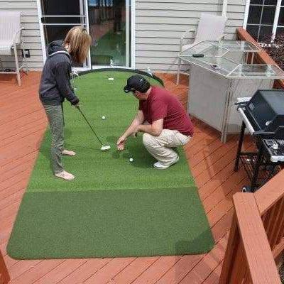 Big Moss 3'x15' Commander Patio Series Putting And Chipping Green