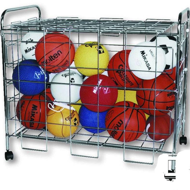Gared Sports All Sport Deluxe Ball Storage Cage With Casters