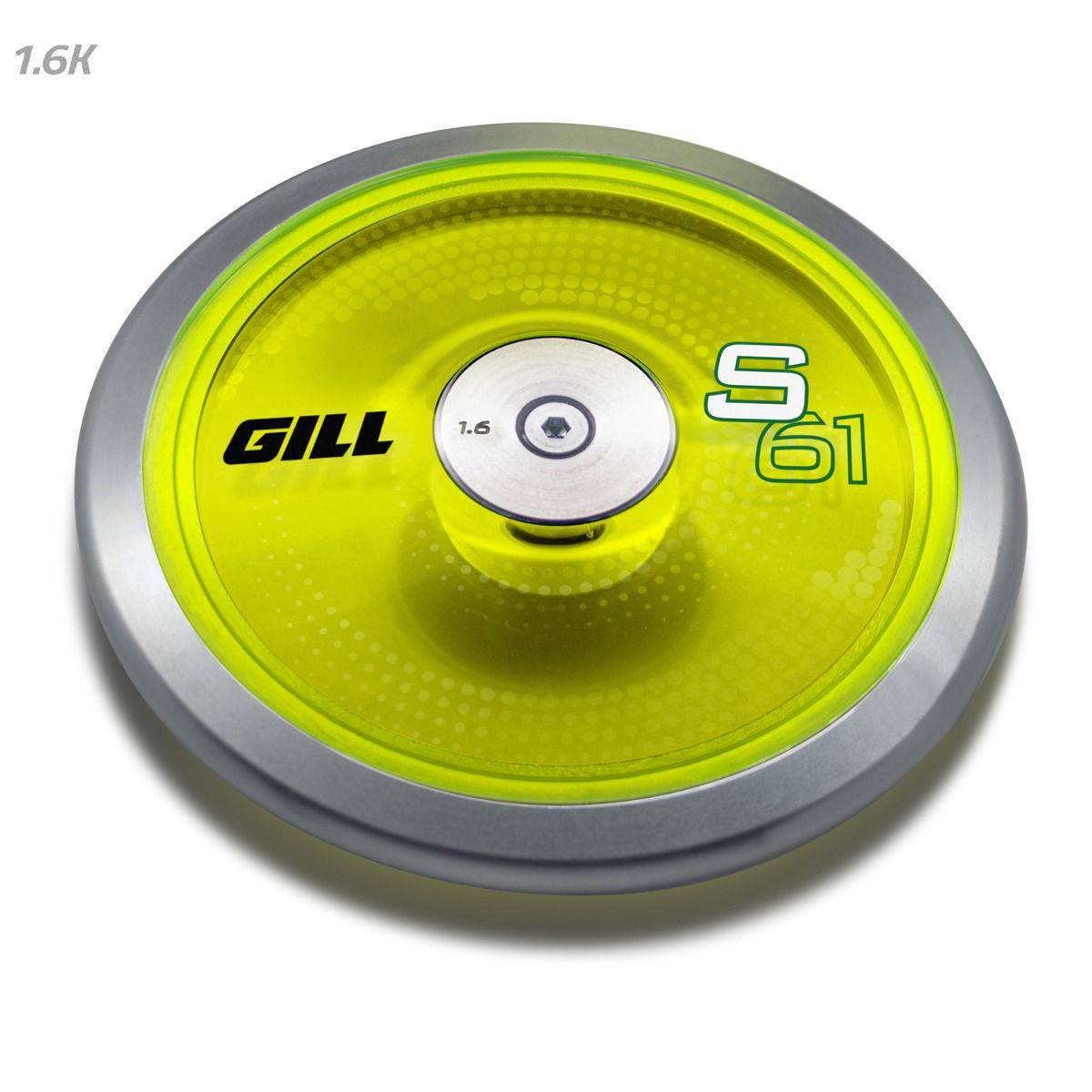 Gill Athletics 1.6K S61 Yellow Discus