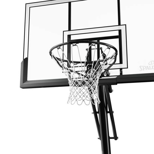 Spalding 52-Inch Acrylic Pro-Glide Portable Basketball System