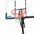 Spalding Exactaheight NCAA Portable Hoop With 50-Inch Acrylic Backboard