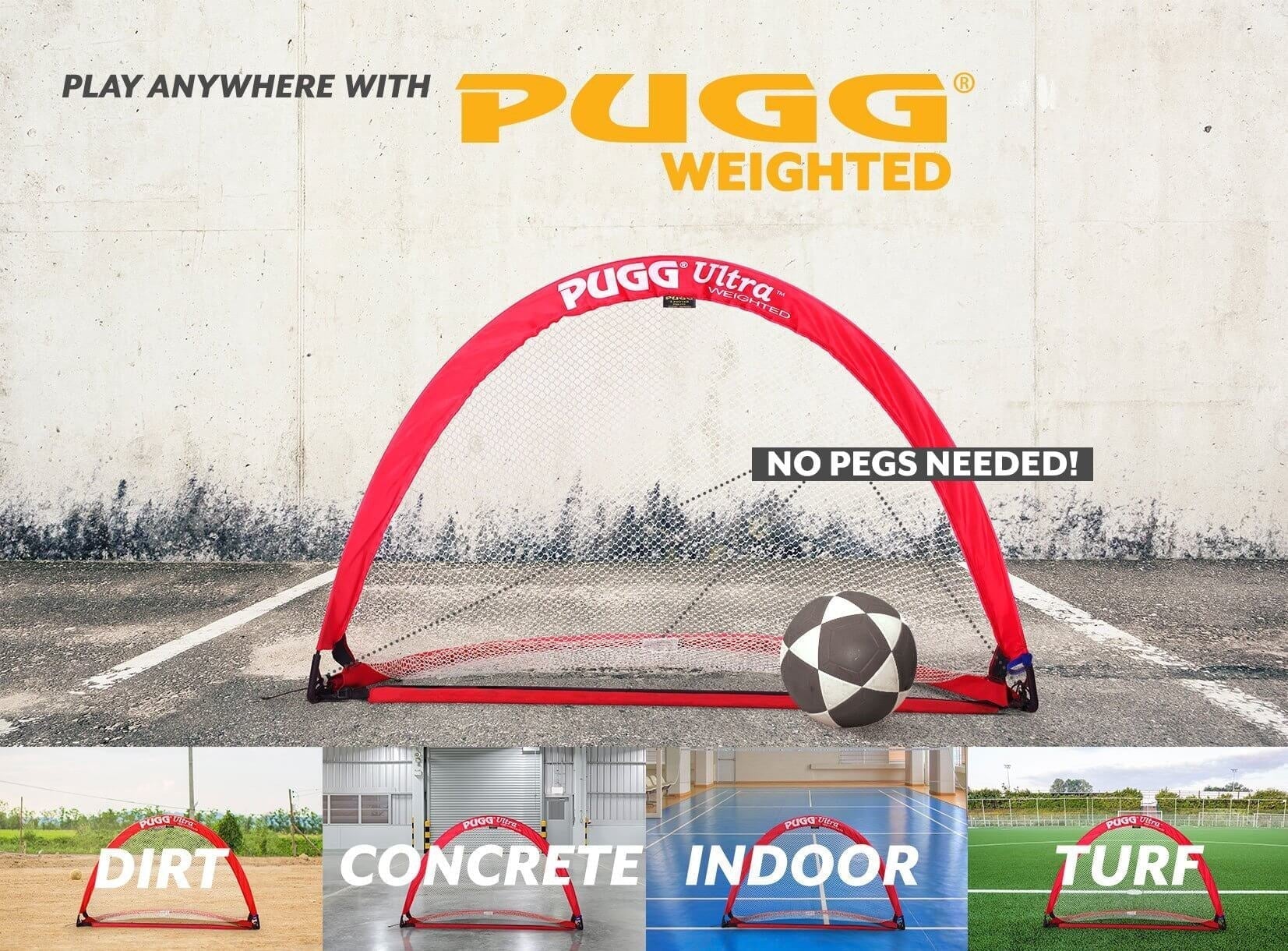 Unique Perspective: PUGG Soccer Goals