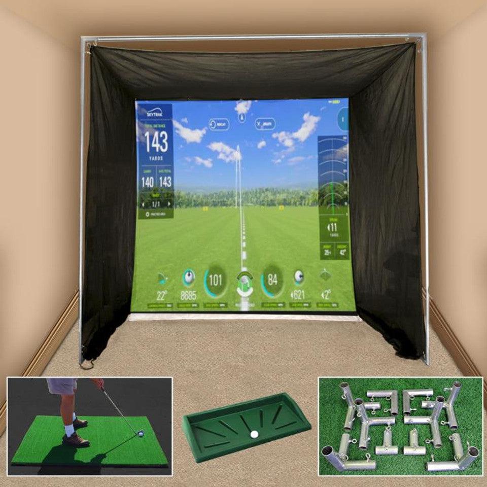 Cimarron Sports Tour Simulator Golf Net Bundle