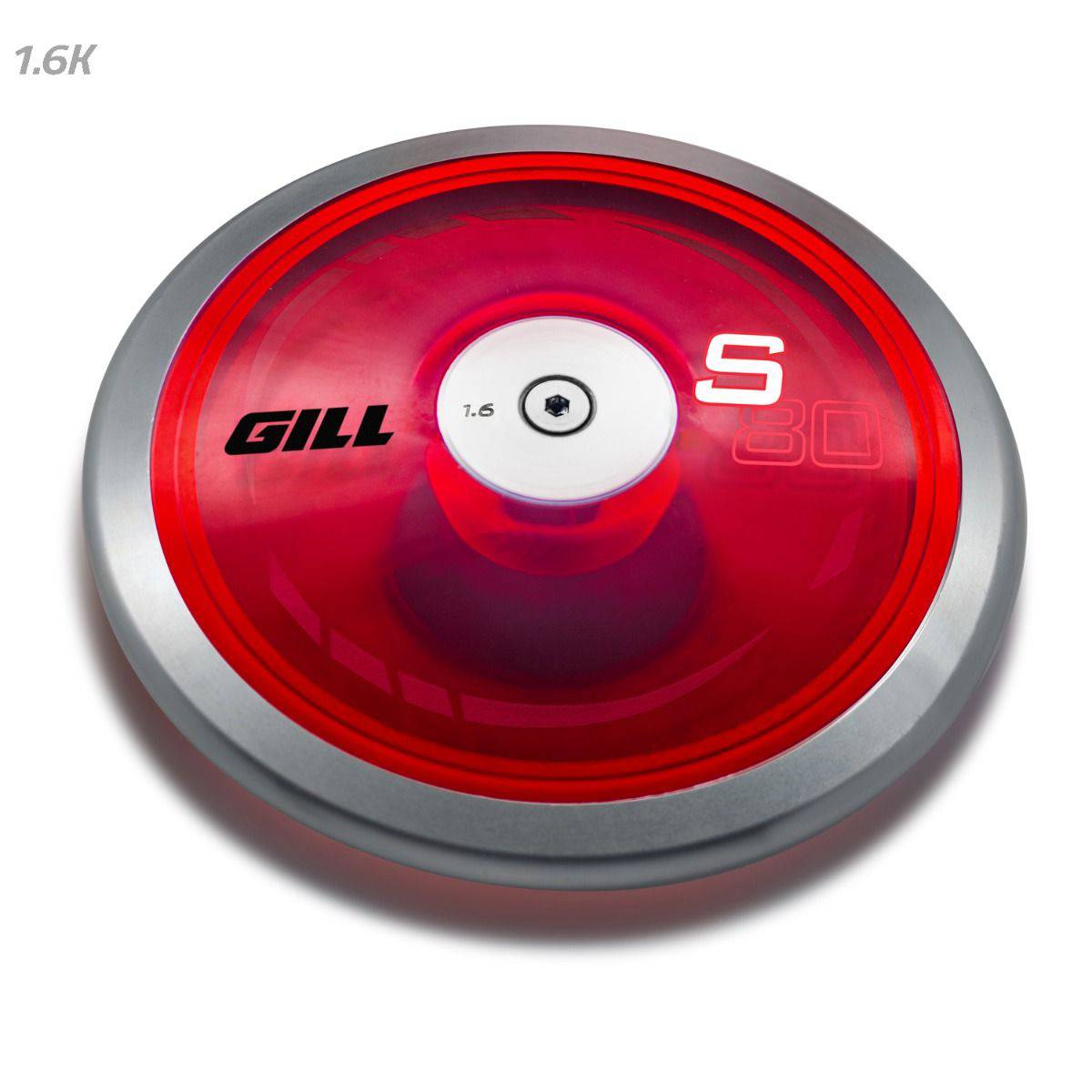 Gill Athletics 1.6K S80 Red Discus