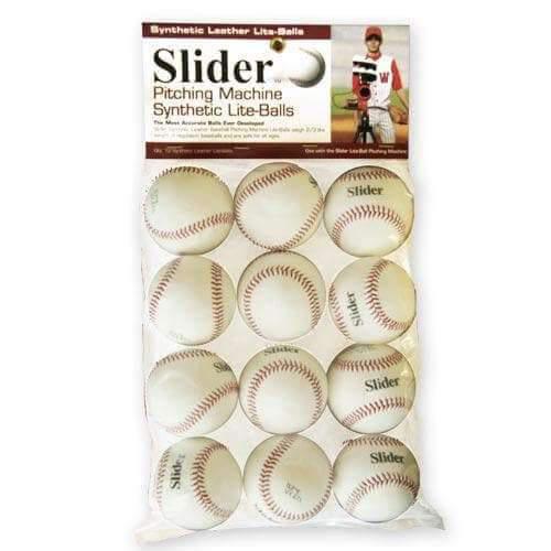 Heater Sports Slider Lite Synthetic Leather Pitching Machine Baseballs