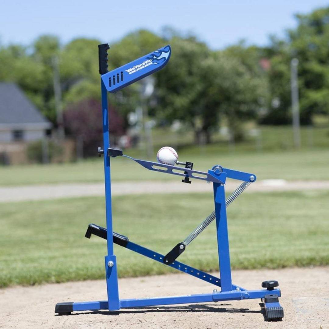 Fielders Choice - Louisville Slugger Blue Flame Pitching Machine