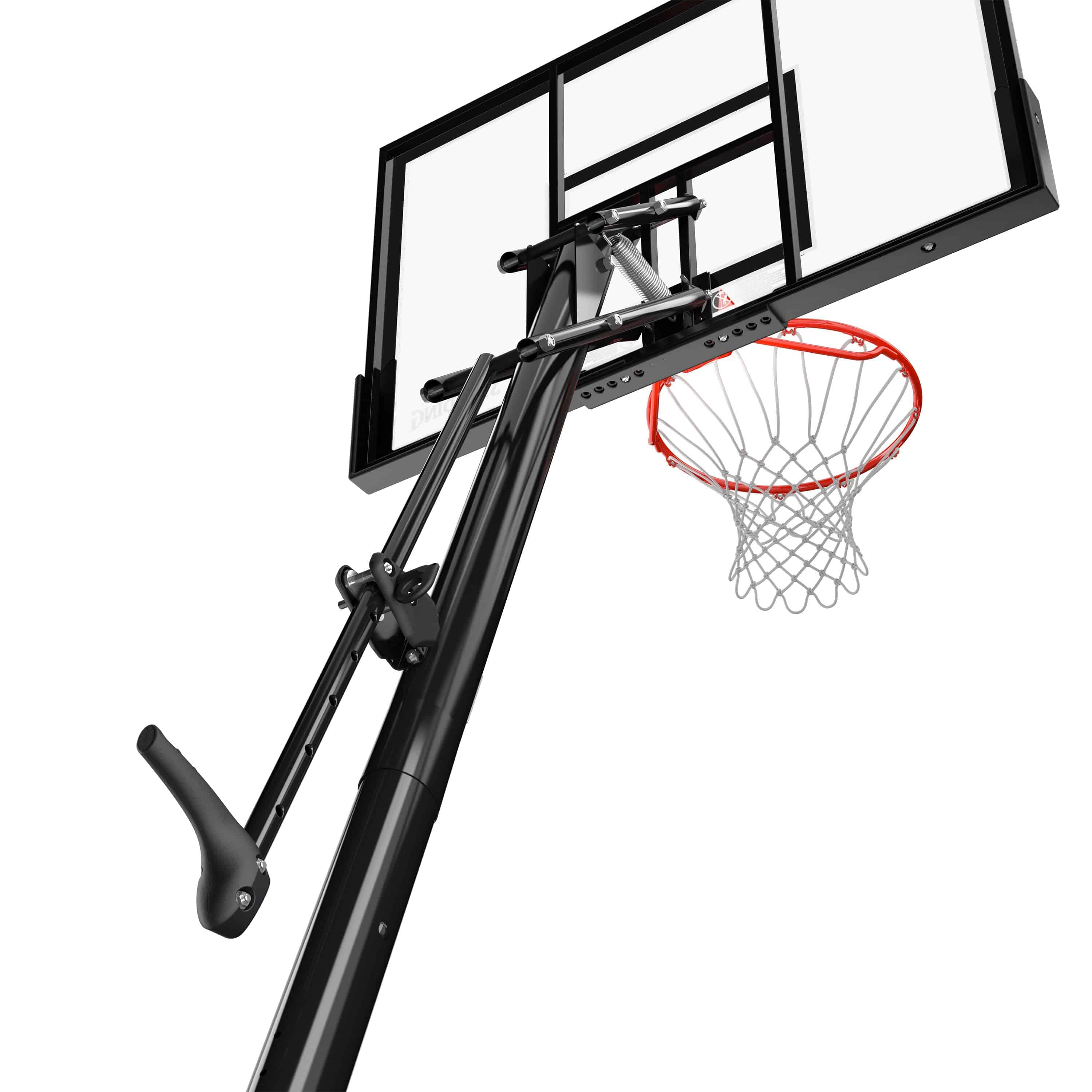 Spalding 50-Inch Acrylic Exactaheight Lift Portable System