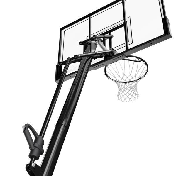 Spalding 52-Inch Acrylic Pro-Glide Portable Basketball System