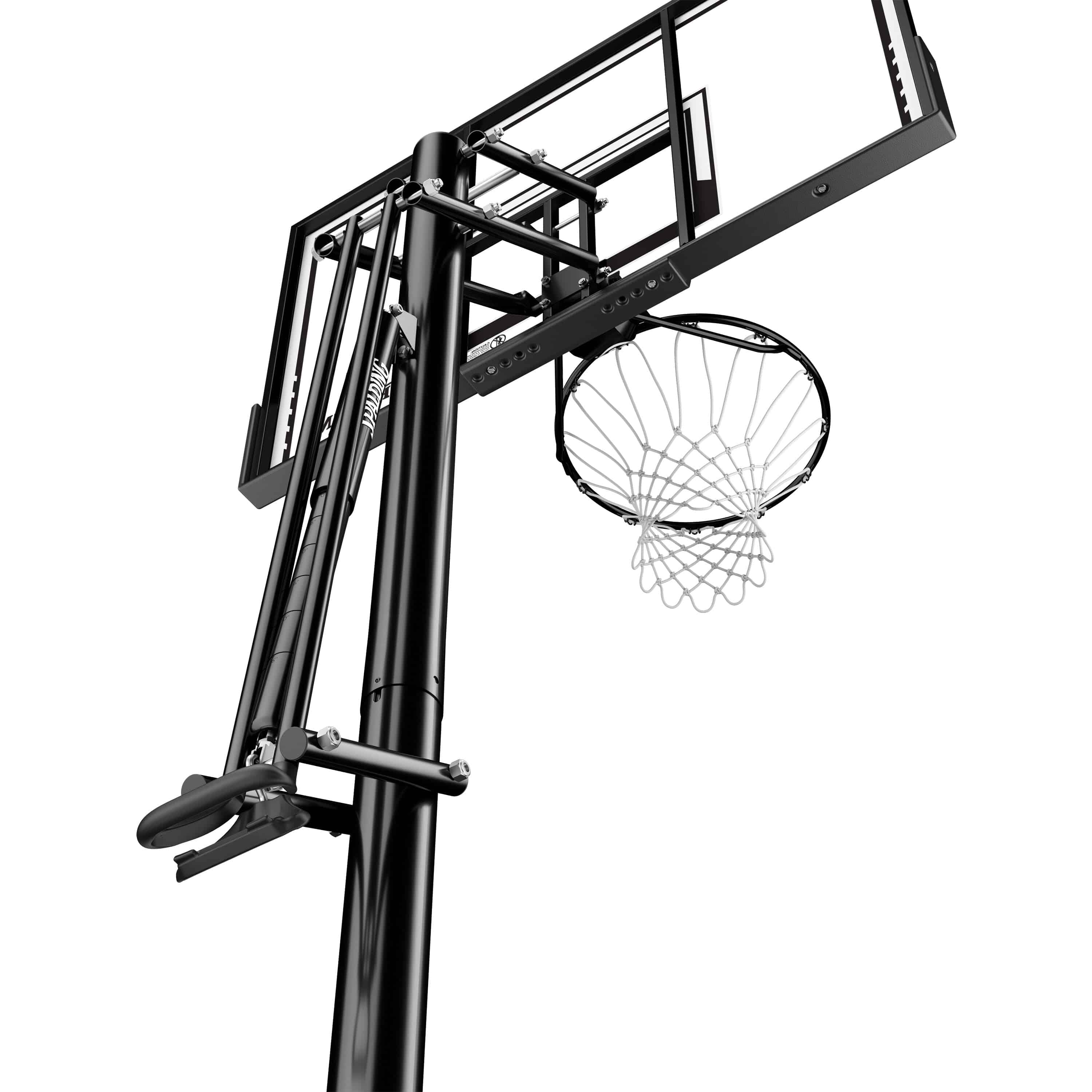 Spalding Accuglide Lift In-Ground Hoop With 52-Inch Acrylic Backboard